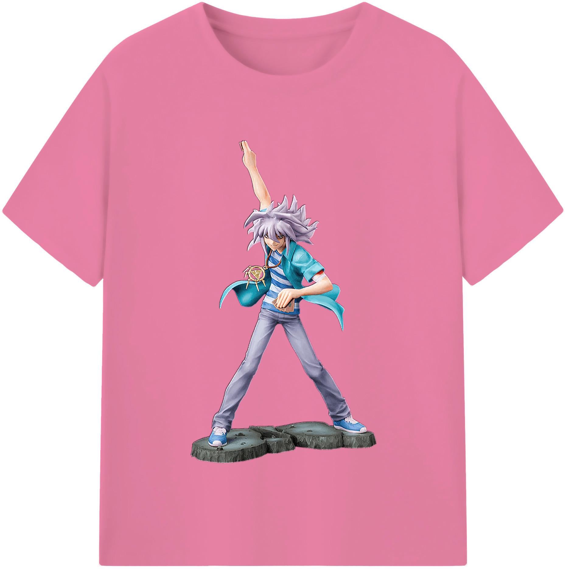 （画像用） 遊☆戯☆王 Yu-Gi-Oh! 綿100％半袖Tシャツ（フロントプリント）